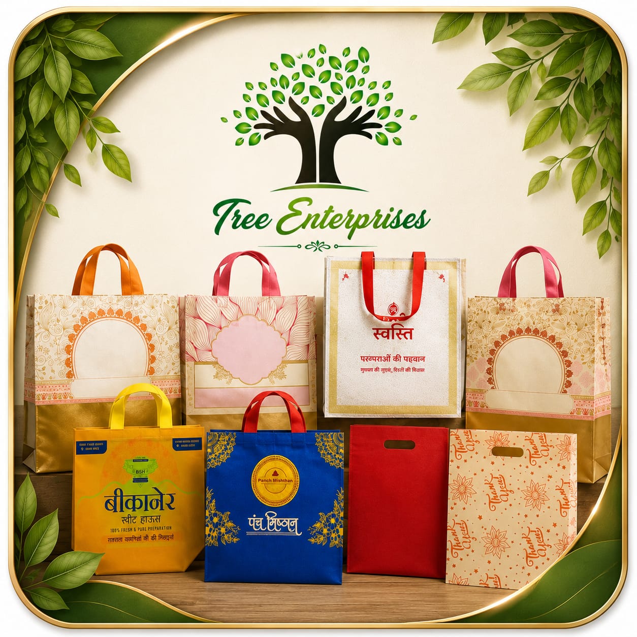 ALL SIZE NON WOOVEN CARRY BAGS